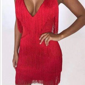 Meshki - Fringe Dress